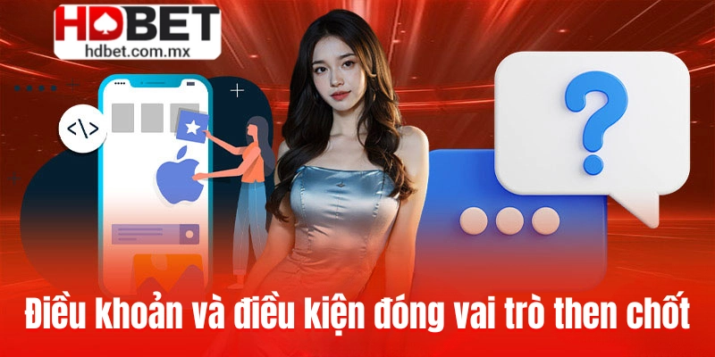 Lý do điều khoản và điều kiện đóng vai trò then chốt